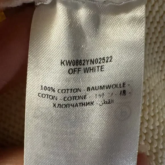 JW ANDERSON Twist-front cutout cotton dress Cream Size XS - Picture 12 of 13